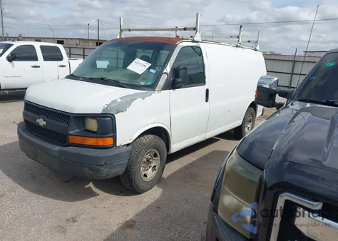 2008 Chevrolet Express Work Van from USA, damaged, VIN 1GCGG25C781142215